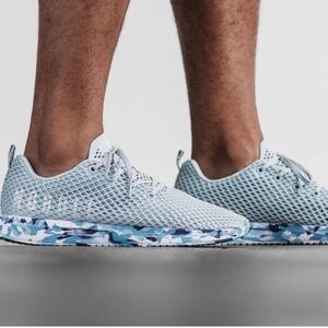 NoBull Ice Blue Wild Ocean Mesh Runners Unisex